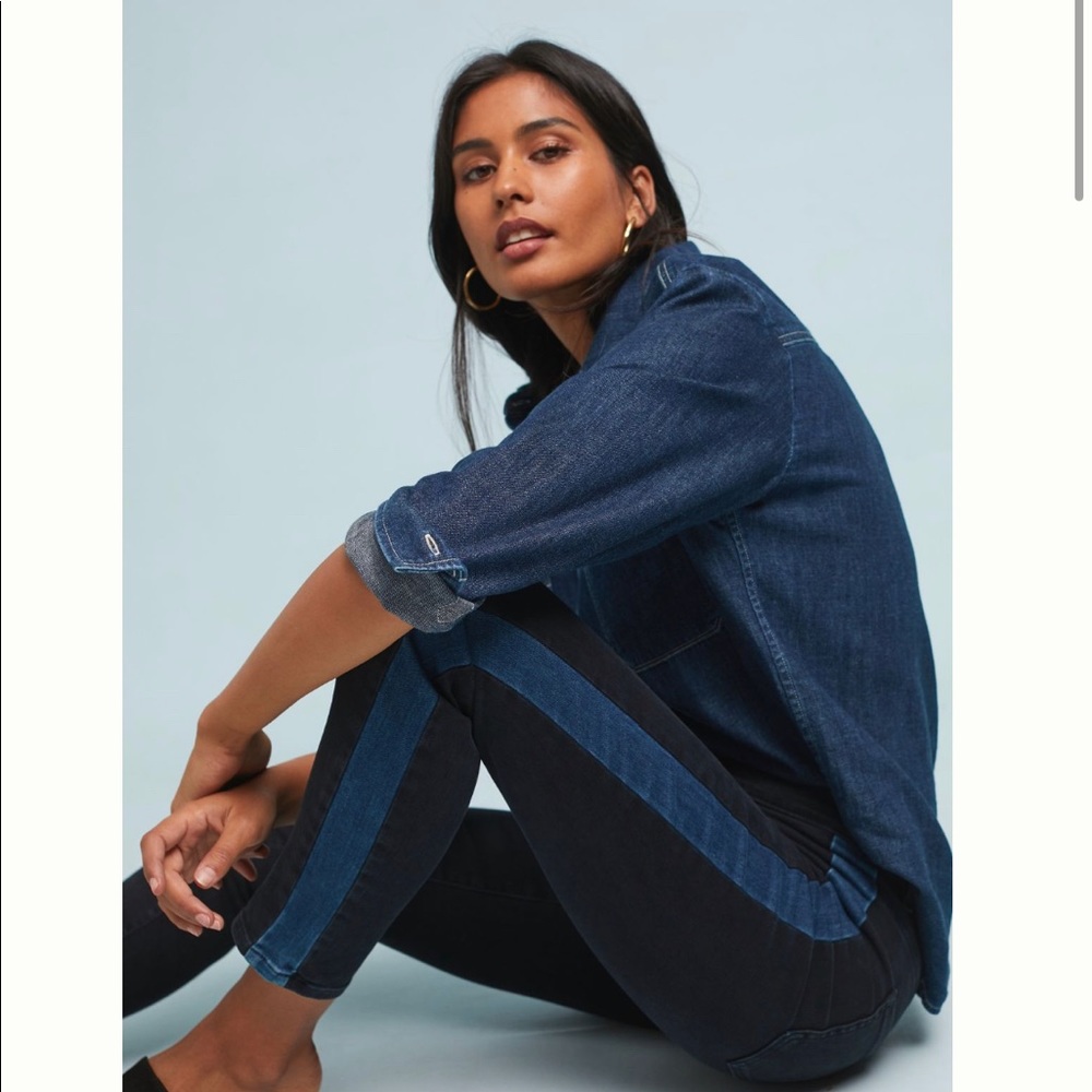 Jeans purchased at Anthropologie, “Closed” brand!